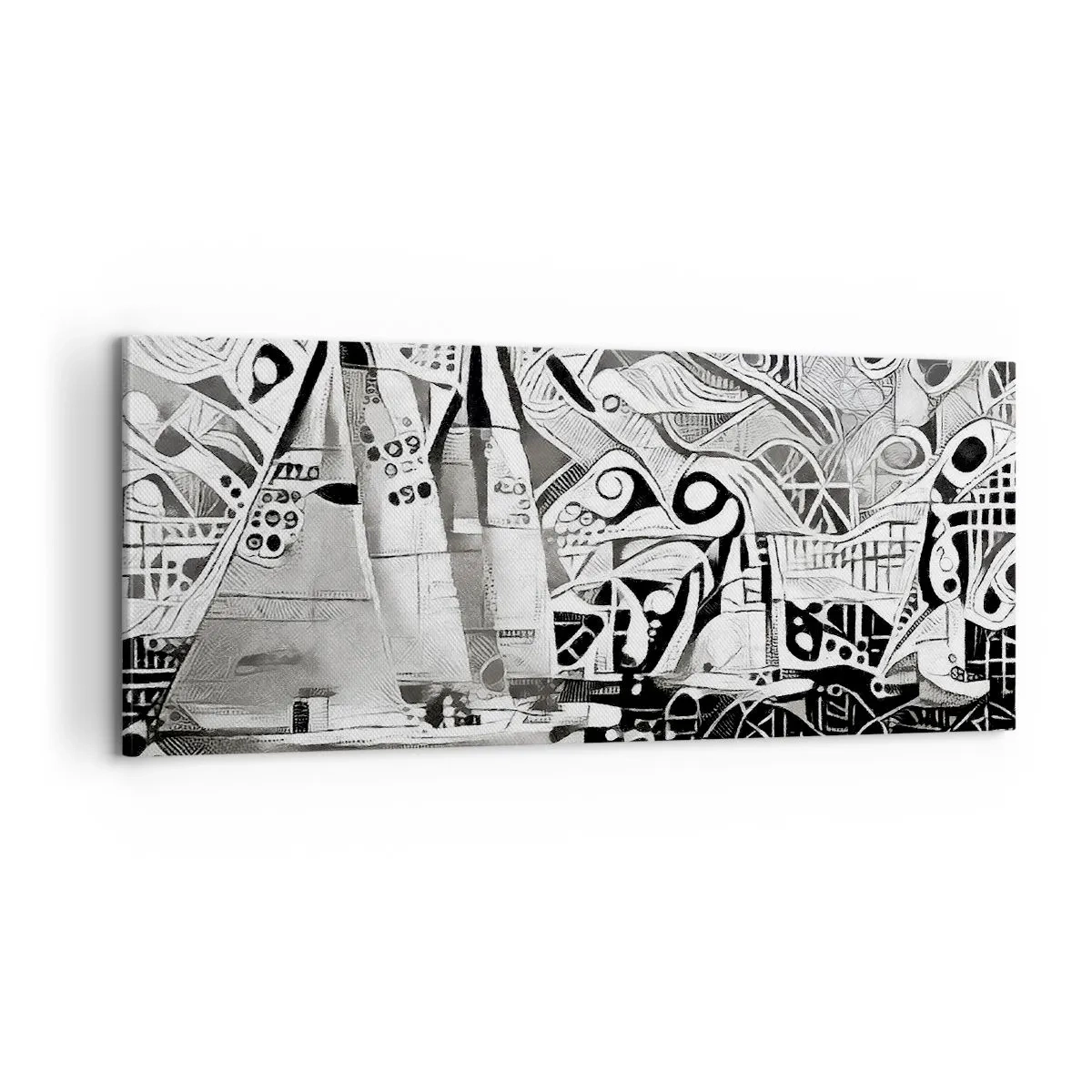 Quadro su tela - Stampe su Tela - Tra le onde - 100x40 cm