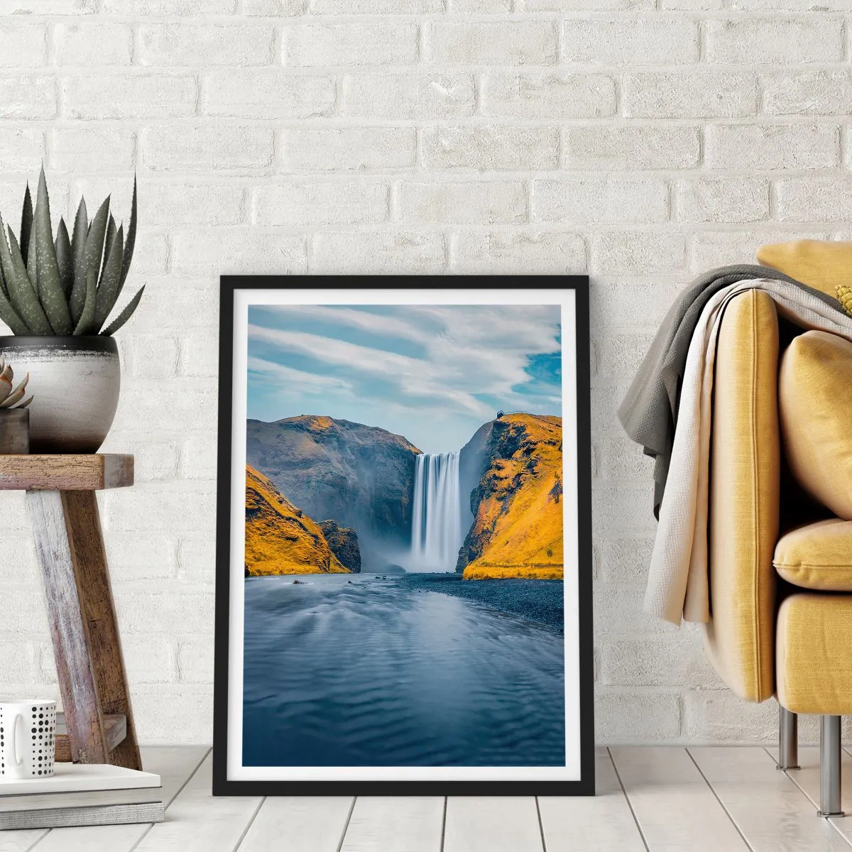 Poster in cornice nera - Durata eterna, movimento eterno - 30x40 cm