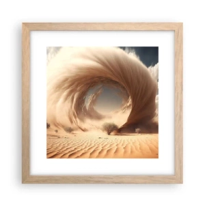 Poster in cornice rovere chiaro - Il portale è aperto - 30x30 cm