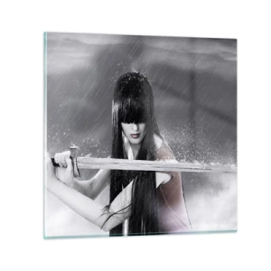 Quadro su vetro - Bella e pericolosa - 40x40 cm