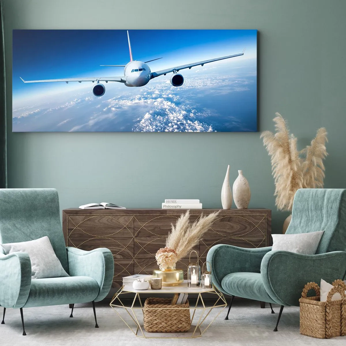 Quadro su tela - Stampe su Tela - Voglia di volare - 100x40 cm