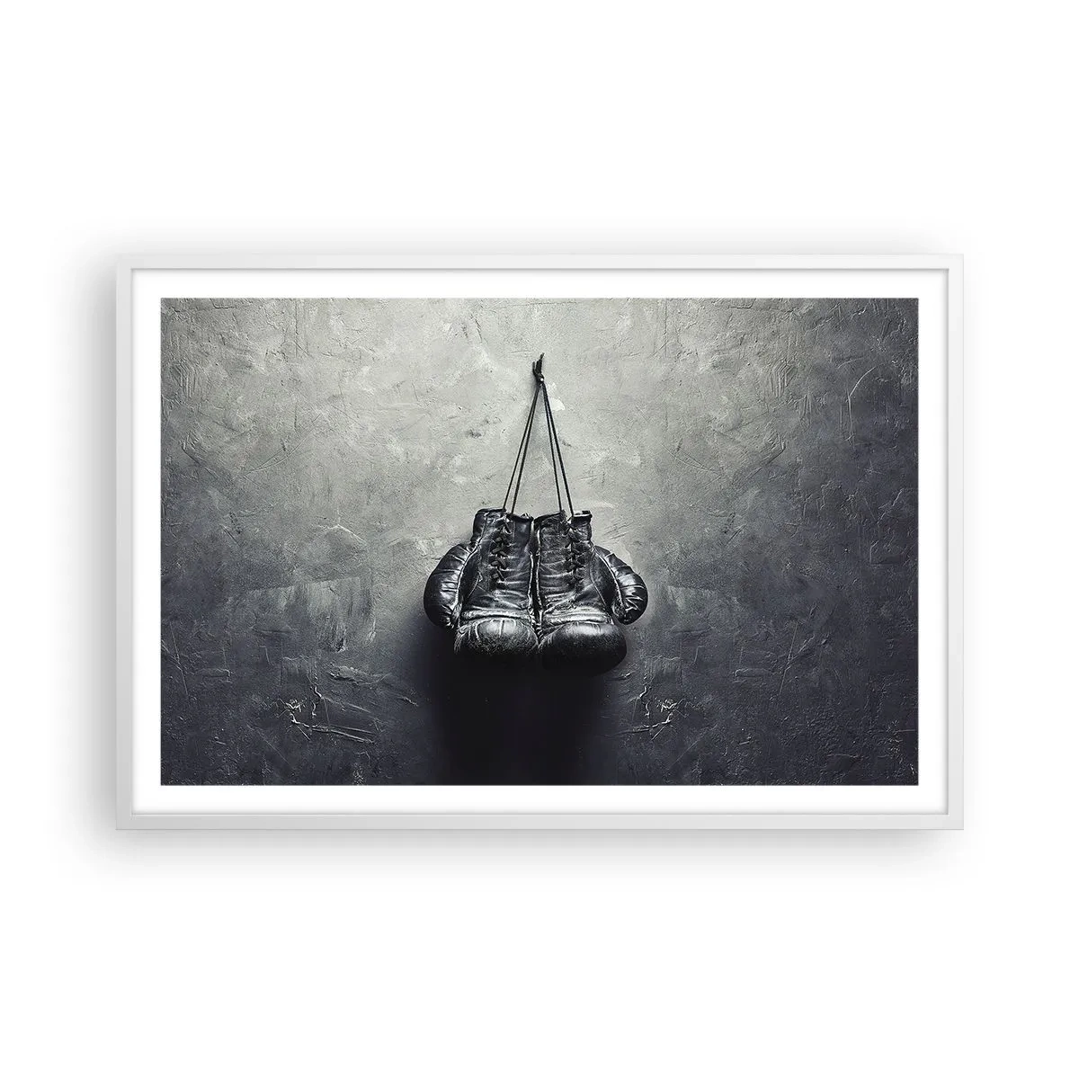 Poster in cornice bianca - Tempo di lotte e tempo di pace - 91x61 cm