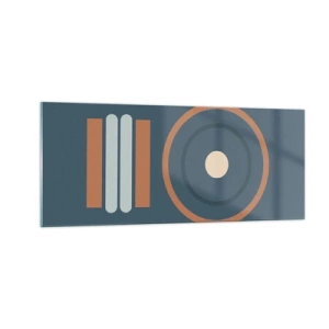 Quadro su vetro - L'essenza delle cose - 100x40 cm