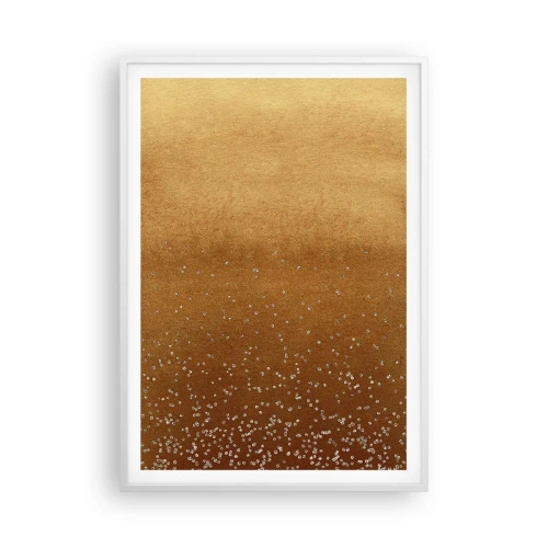 Poster in cornice bianca - La nascita della luce - 70x100 cm