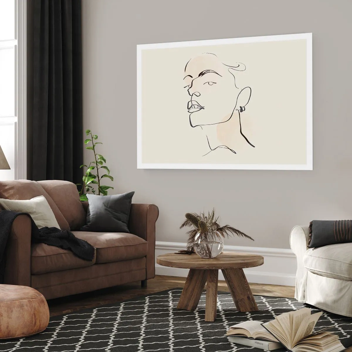 Poster - Sguardo fiero - 70x50 cm