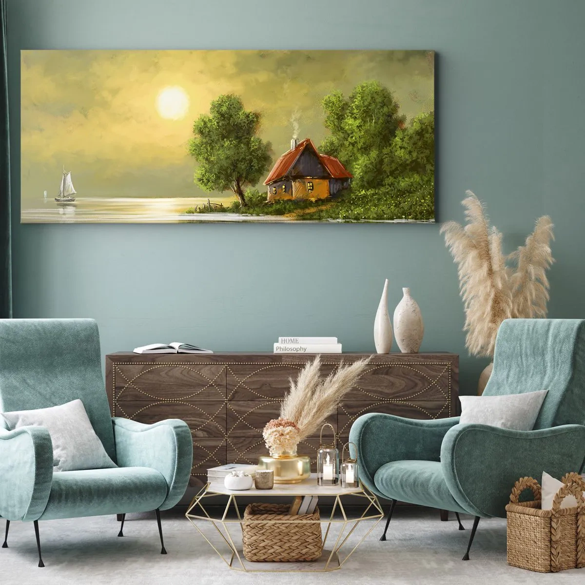 Quadro su tela - Stampe su Tela - Bello come un quadro - 90x30 cm