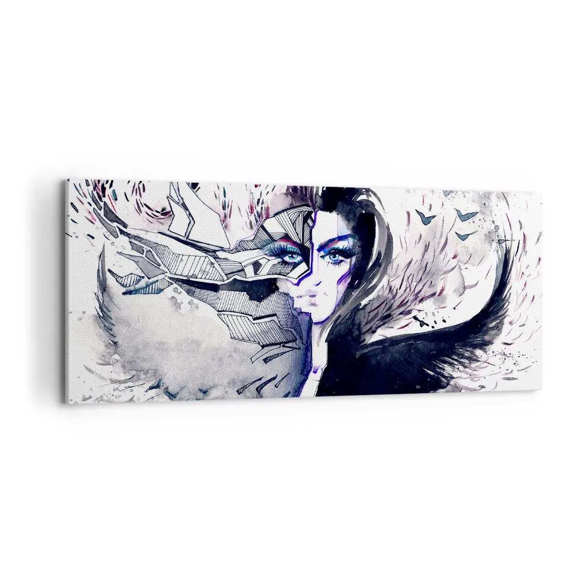 Quadro su tela - Stampe su Tela - Bella e demoniaca - 100x40 cm
