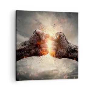 Quadro su tela - Stampe su Tela - Pronto alla battaglia - 50x50 cm