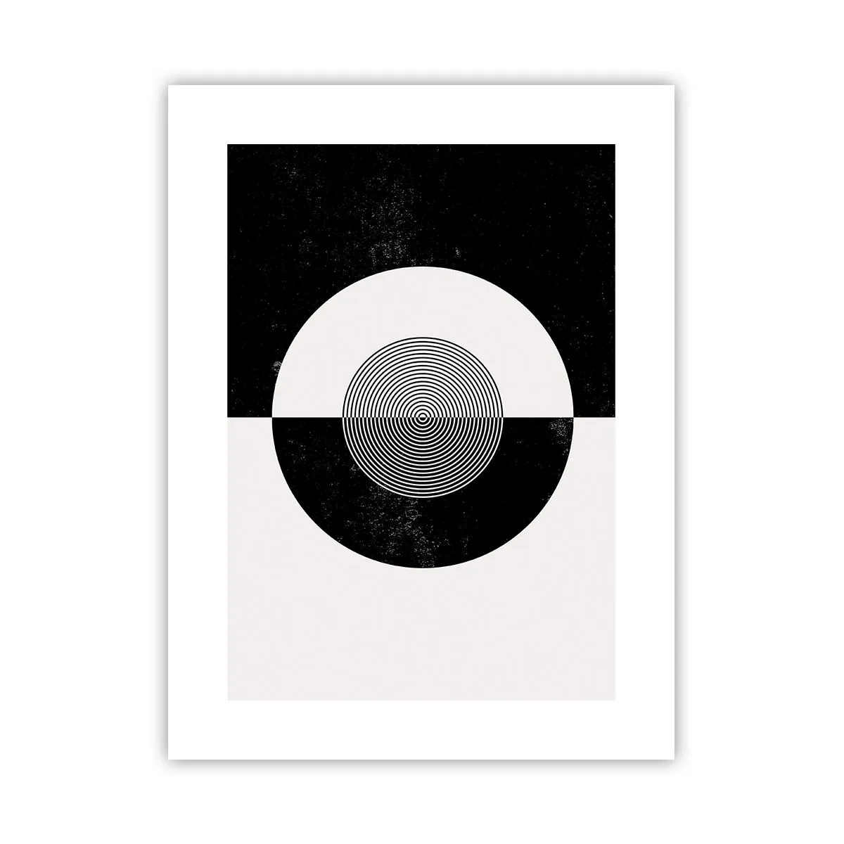 Poster - Armonia in bianco e nero - 30x40 cm
