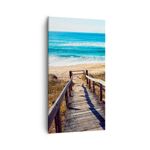 Quadro su tela - Stampe su Tela - Corri! - 55x100 cm