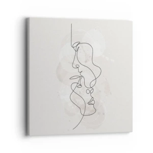 Quadro su tela - Stampe su Tela - Intrecciati in un abbraccio - 40x40 cm