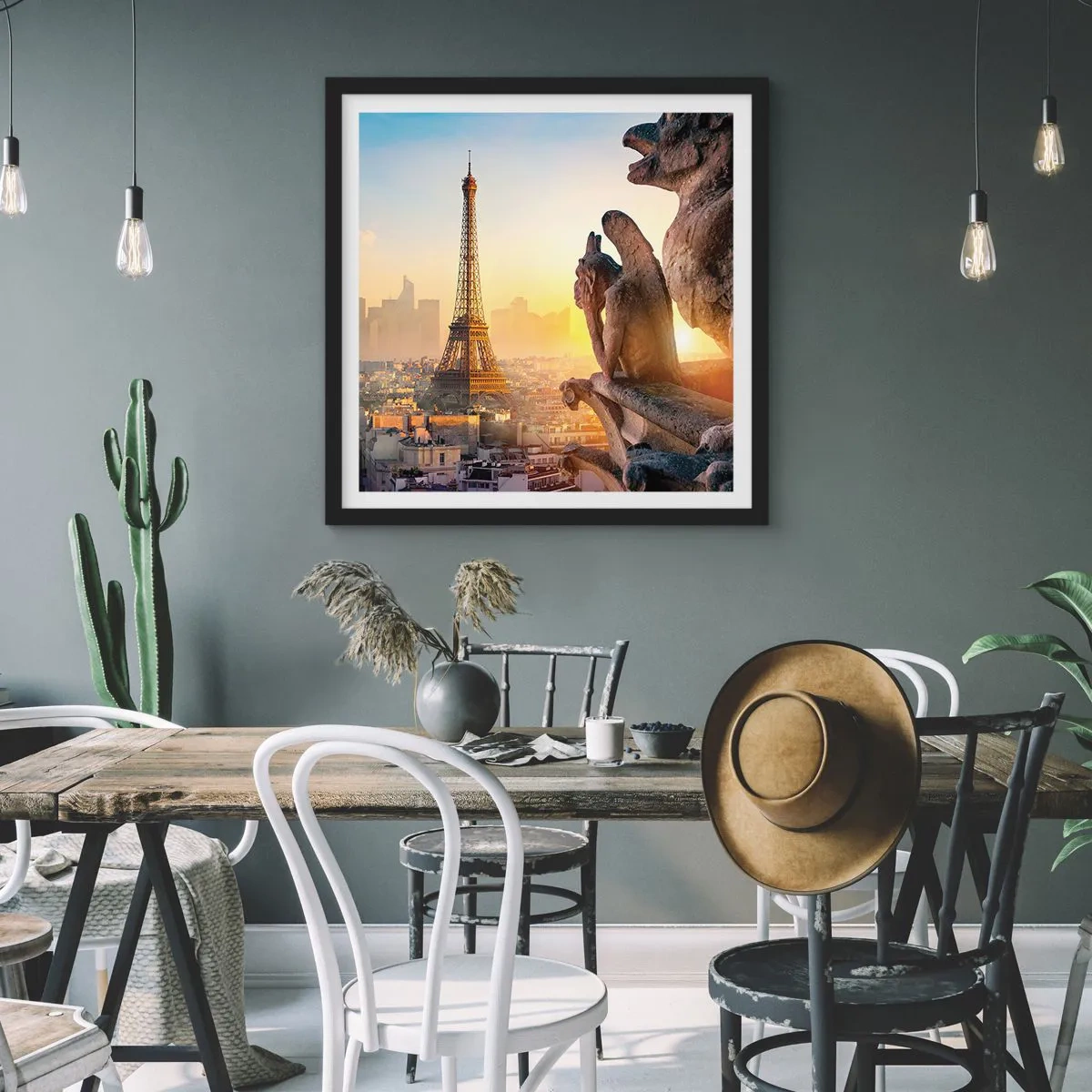 Poster in cornice nera - Tante cose sono cambiate... - 30x30 cm