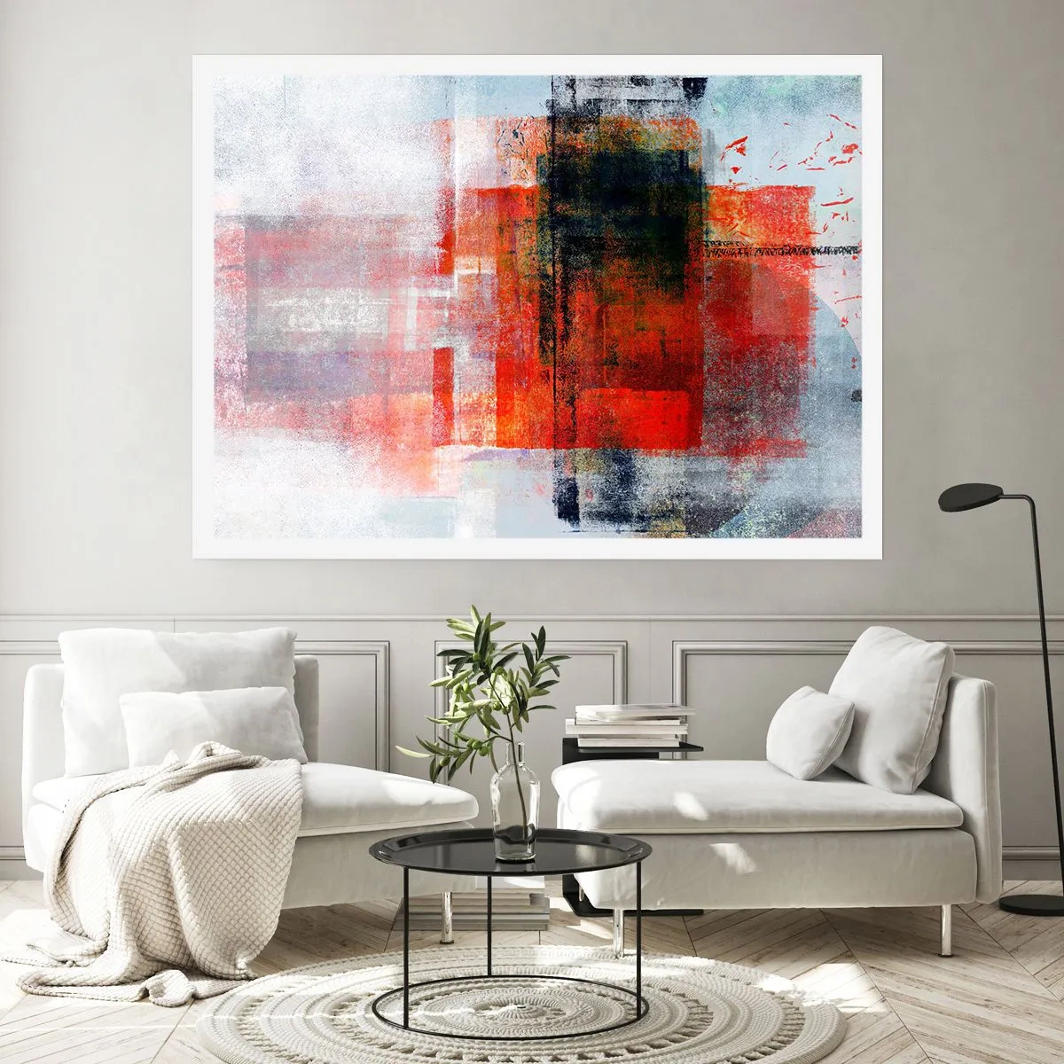 Poster - Composizione arroventata - 70x50 cm