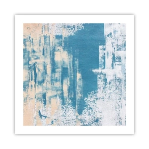 Poster - Attraverso il ghiaccio - 50x50 cm