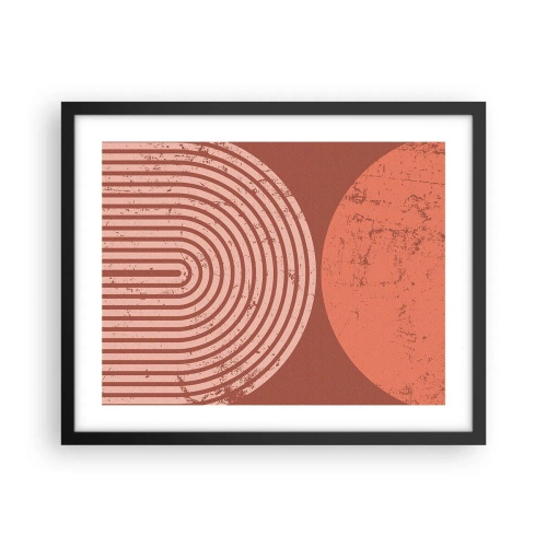 Poster in cornice nera - Rapporti stretti - 50x40 cm