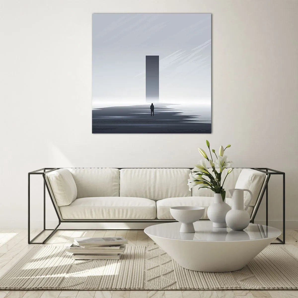 Quadro su vetro - Opportunità o minaccia? - 50x50 cm