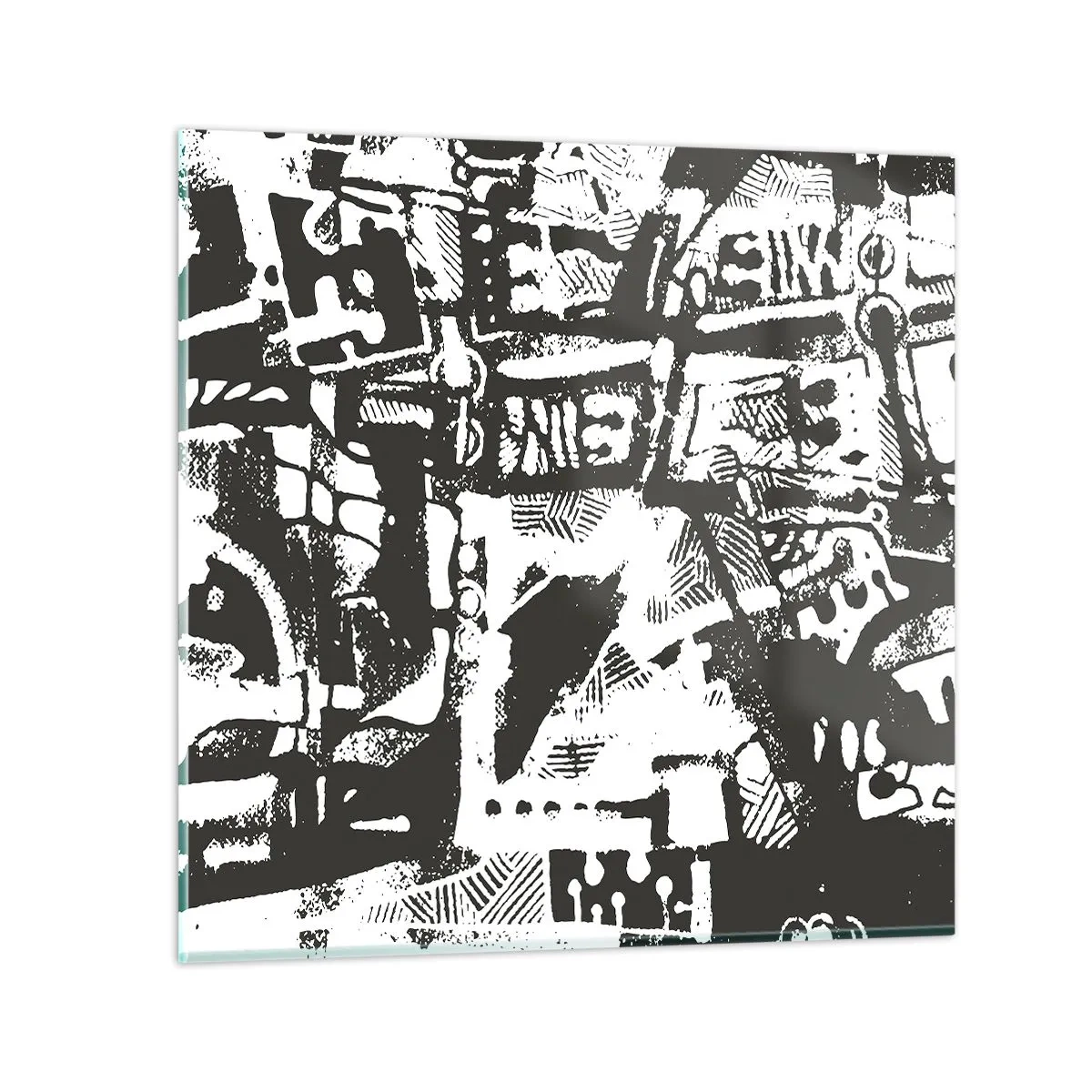 Quadro su vetro - Ordine o caos? - 40x40 cm