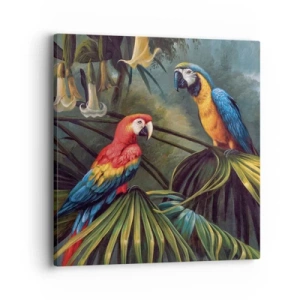 Quadro su tela - Stampe su Tela - Romanticità ai tropici - 40x40 cm