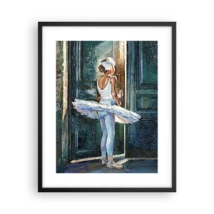 Poster in cornice nera - Prima dello spettacolo - 40x50 cm