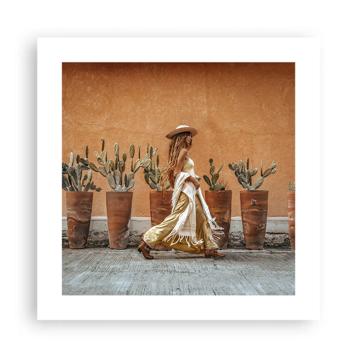 Poster - In stile hippy - 40x40 cm