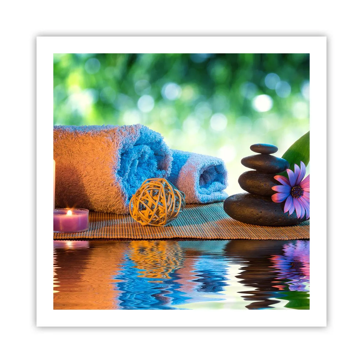 Poster - Tempo per il corpo - 60x60 cm