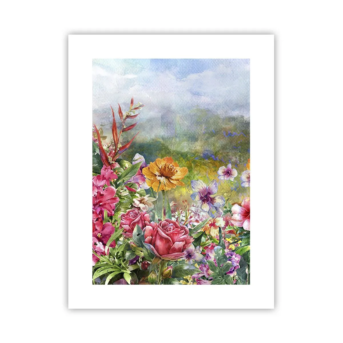 Poster - Il giardino impazzito - 30x40 cm