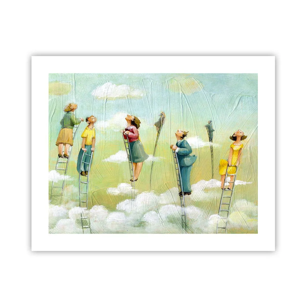 Poster - Seguendo i propri sogni - 50x40 cm