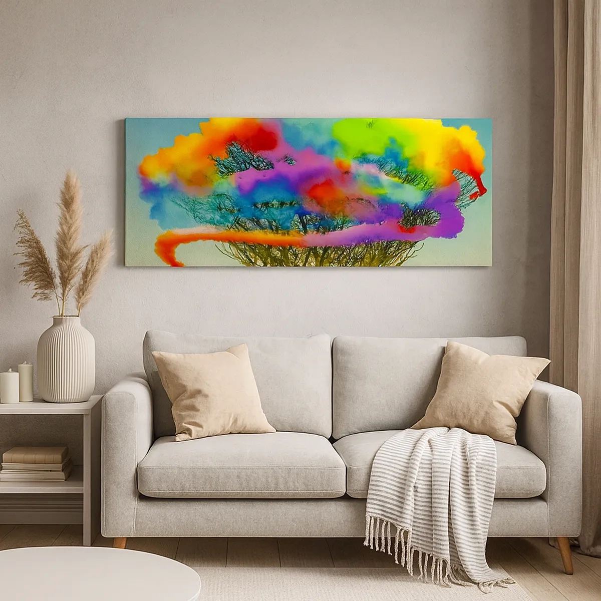 Quadro su tela - Stampe su Tela - Ravvivando questo mondo - 30x30 cm