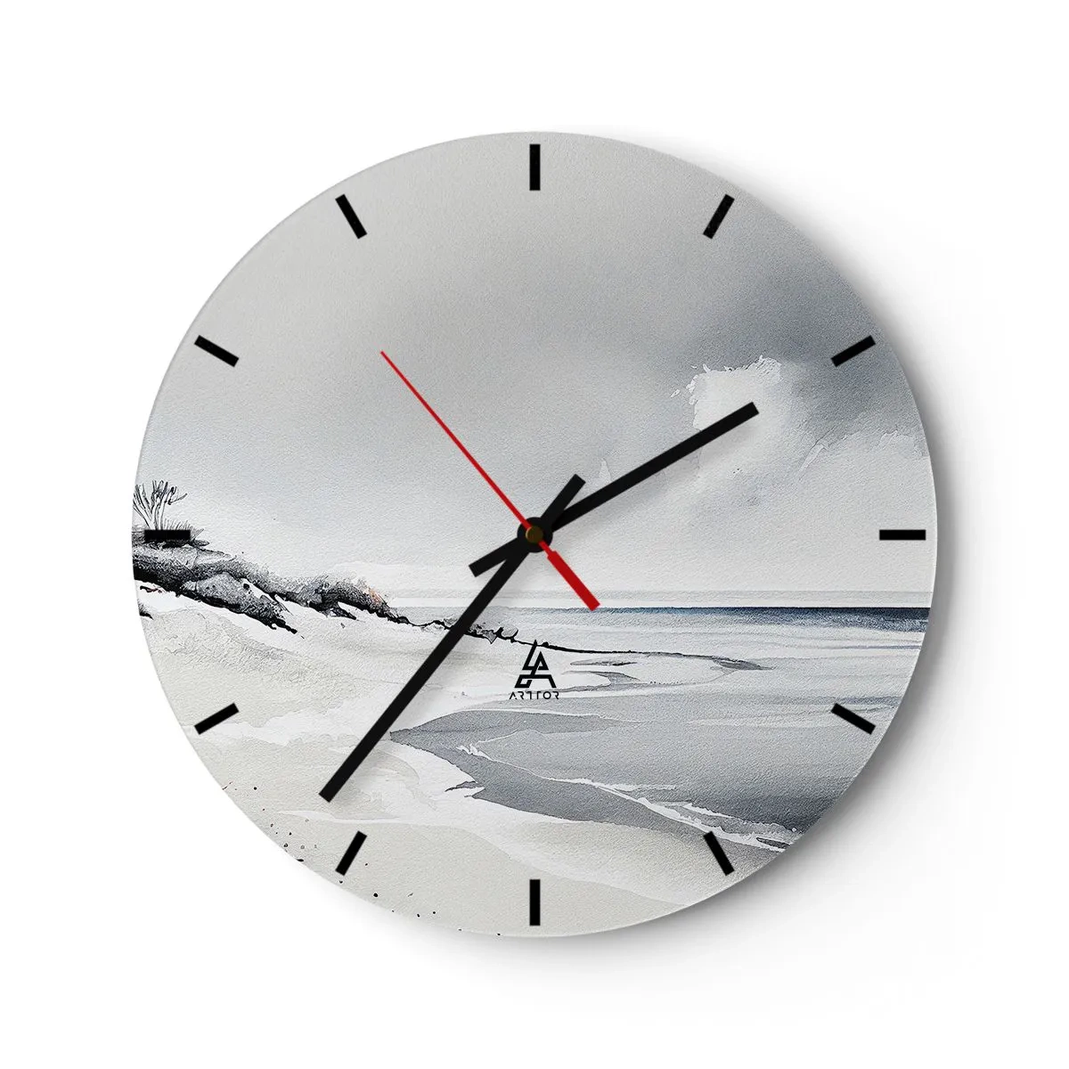 Orologio da parete - Orologio in Vetro - Insieme da sempre - 40x40 cm