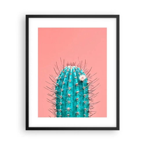 Poster in cornice nera - Stai attento - 40x50 cm