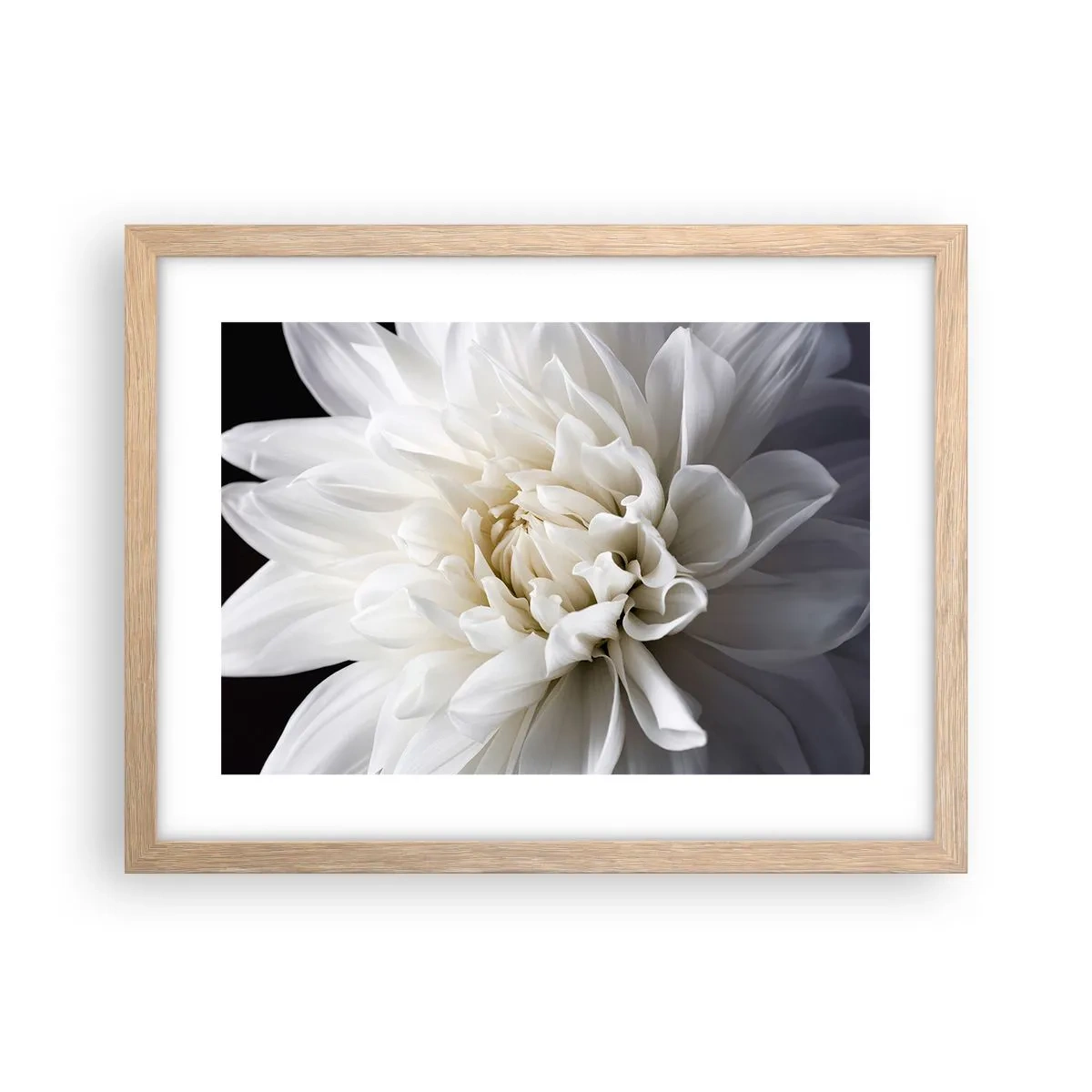 Poster in cornice rovere chiaro - Il mattino della sposa - 40x30 cm