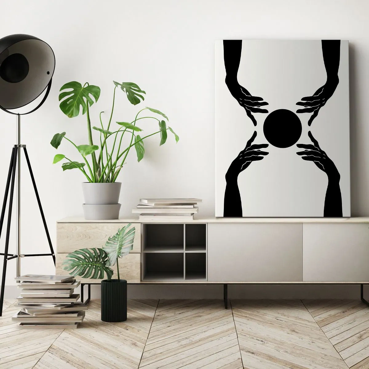 Quadro su tela - Stampe su Tela - Segno misterioso - 45x80 cm