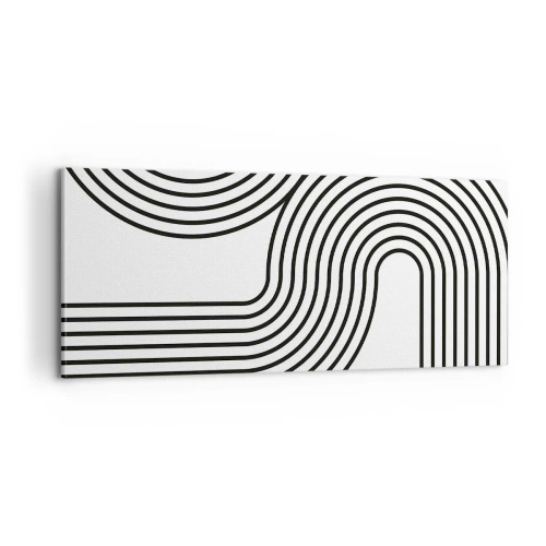 Quadro su tela - Stampe su Tela - In curva - 100x40 cm