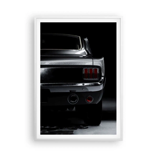 Poster in cornice bianca - Il fascino del classico - 70x100 cm