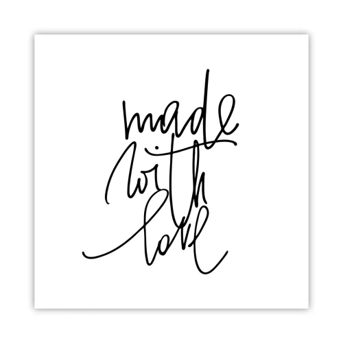 Poster - La migliore marca - 60x60 cm