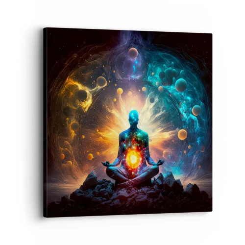 Quadro su tela - Stampe su Tela - Pace cosmica - 30x30 cm
