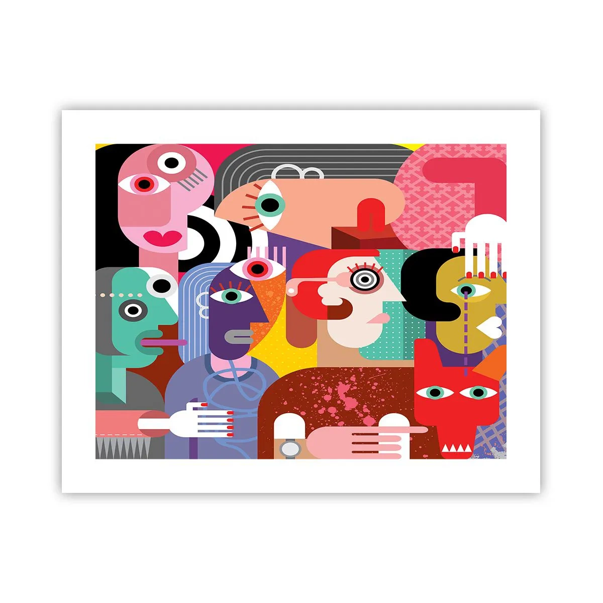 Poster - Mi manda Picasso - 50x40 cm