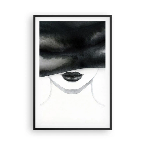 Poster in cornice nera - Il segreto dei sensi - 61x91 cm
