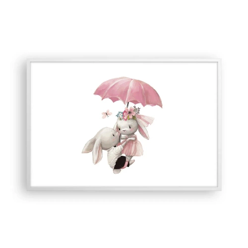 Poster in cornice bianca - Questo è proprio amore - 91x61 cm