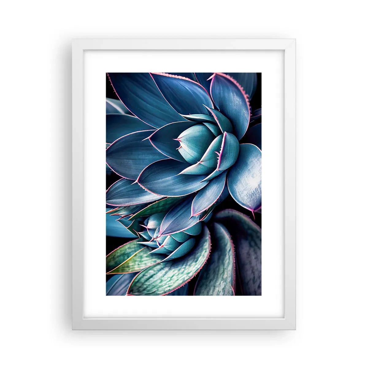 Poster in cornice bianca - Forza vitale - 30x40 cm