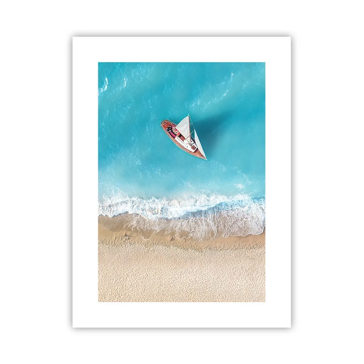 Poster - Al confine del blu e dell'oro - 30x40 cm