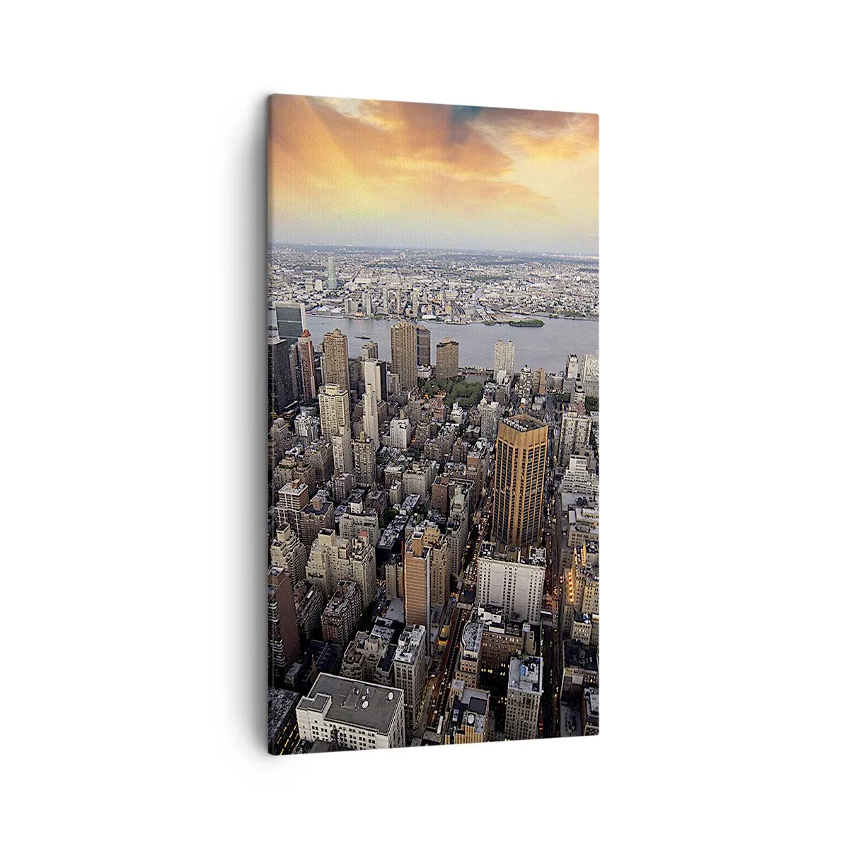 Quadro su tela - Stampe su Tela - Il cuore pulsante dei nostri tempi - 45x80 cm