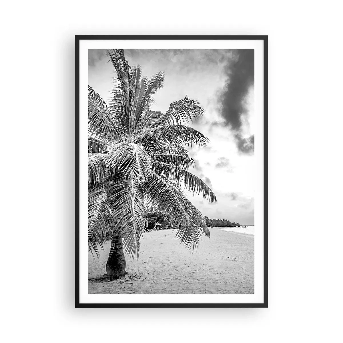 Poster in cornice nera - Quando hai nostalgia della solitudine... - 70x100 cm