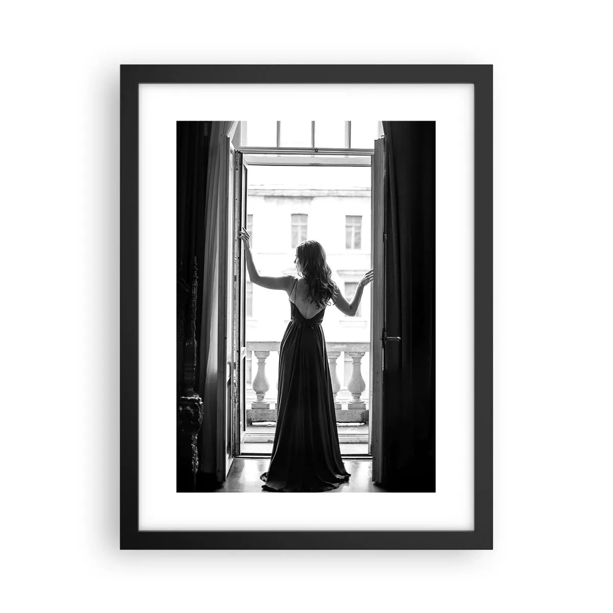Poster in cornice nera - In grande stile - 30x40 cm