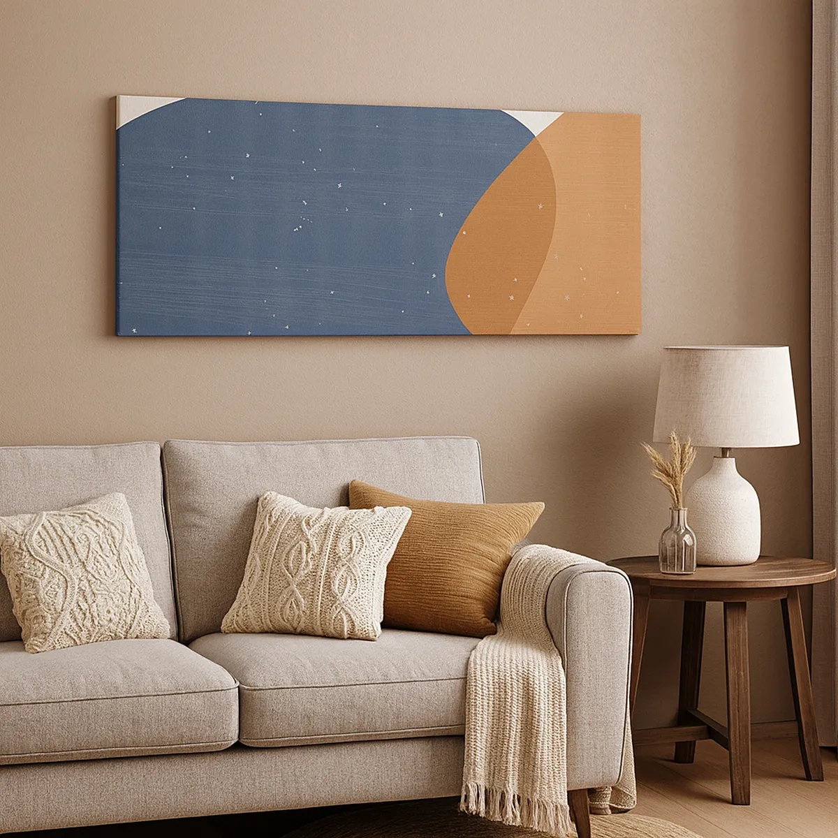 Quadro su tela - Stampe su Tela - Ovali e influenze - 30x30 cm