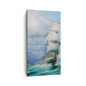 Quadro su tela - Stampe su Tela - Con il vento in favore - 45x80 cm