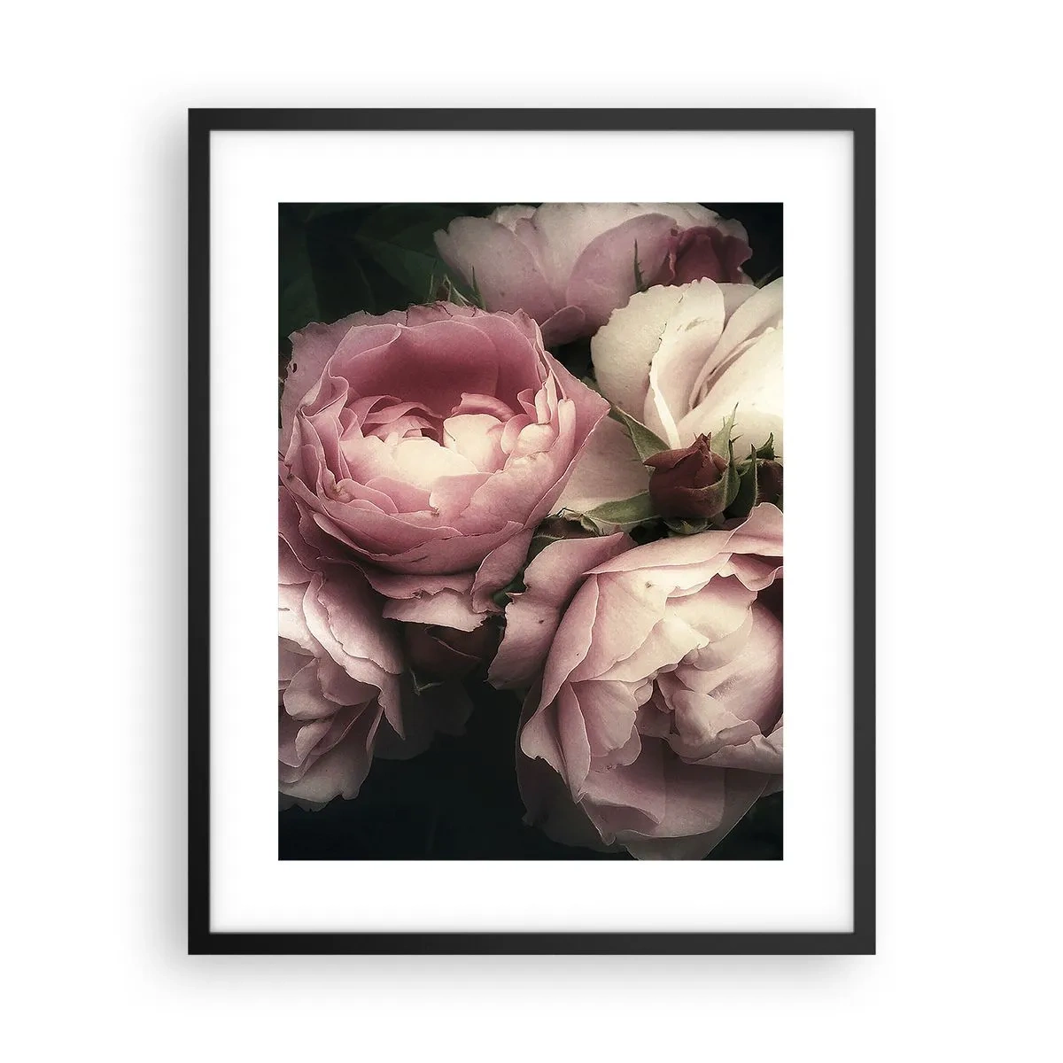 Poster in cornice nera - Il fascino della Belle Époque - 40x50 cm