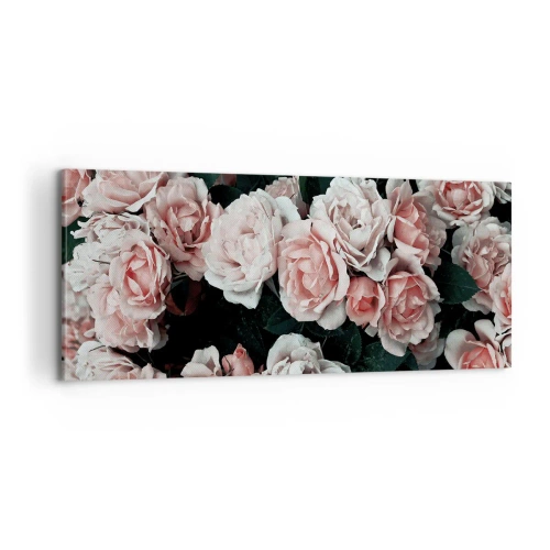 Quadro su tela - Stampe su Tela - Composizione di rose - 100x40 cm