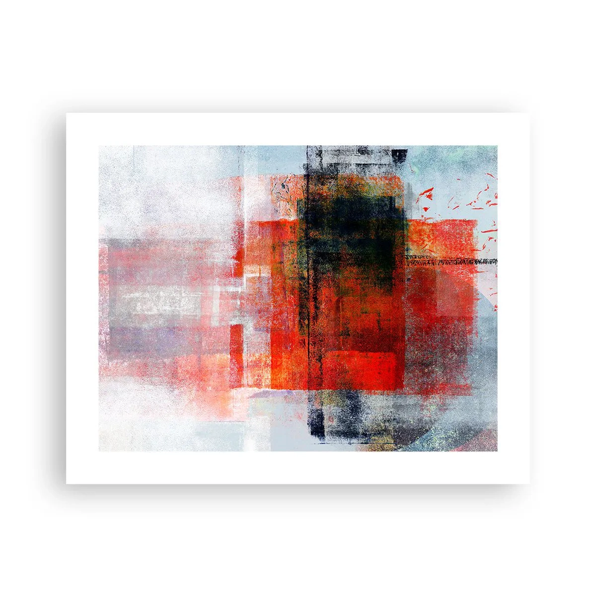 Poster - Composizione arroventata - 50x40 cm