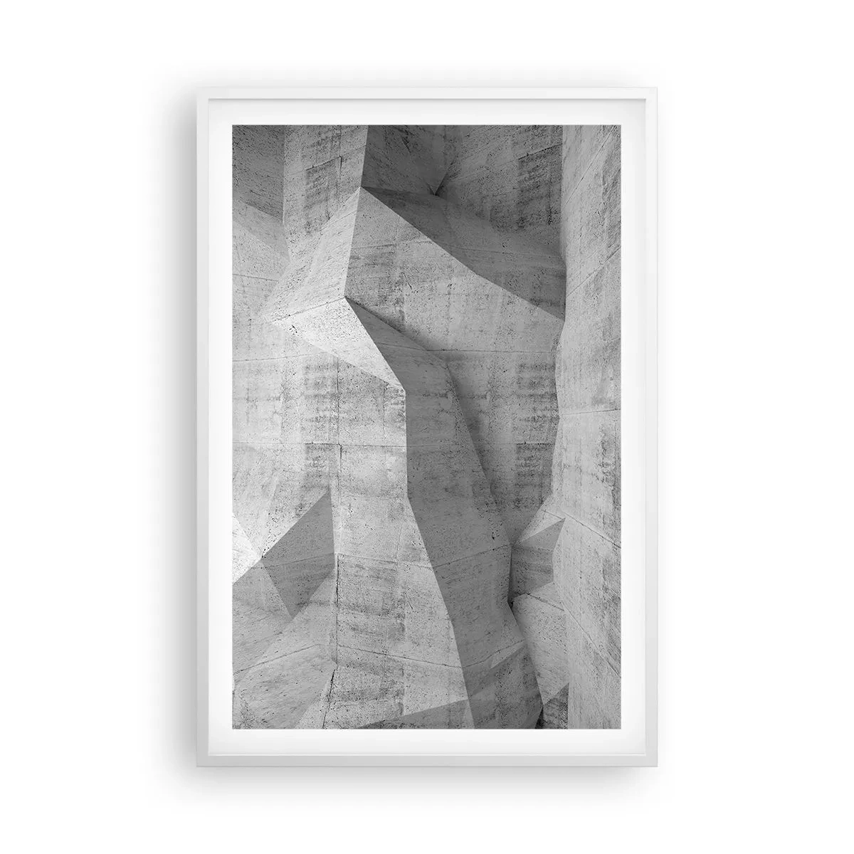 Poster in cornice bianca - Una vera sfida - 61x91 cm